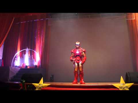 Iron Man at MD High School 2011 Graduation.MP4