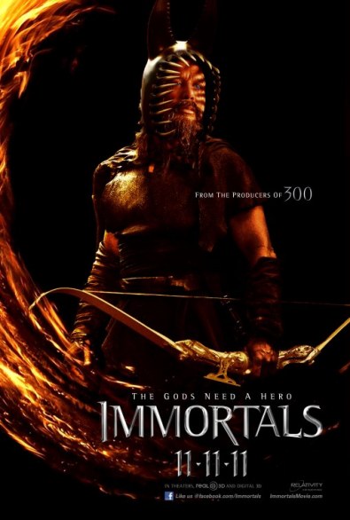 Immortals – quattro nuove locandine