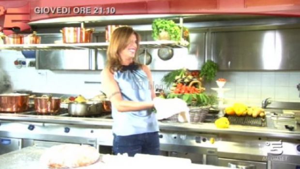 La notte degli chef: Elisabetta Canalis con Alfonso Signorini