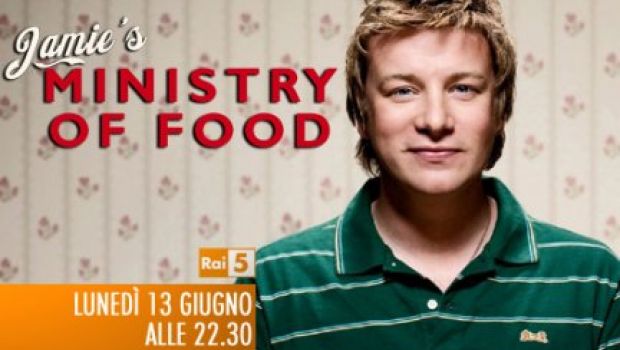 Jamie’s (Oliver) Ministry of Food, mangiar sano al lunedì su Rai5