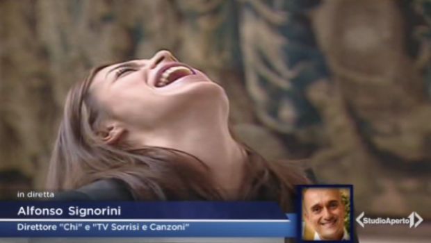 Signorini a Studio Aperto: “Elisabetta ha lasciato La Notte degli Chef per la crisi con Clooney, ma Belen vi stupirà”