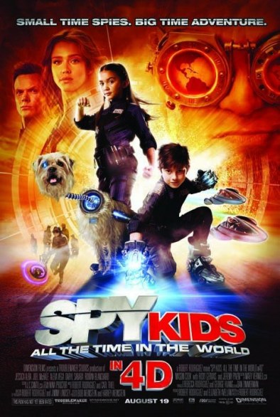 Spy Kids 4: All the Time in the World – una manciata di locandine