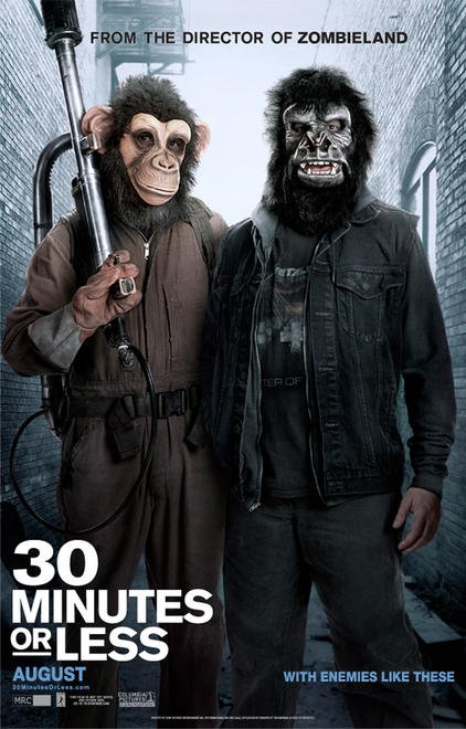 30 Minutes or Less – un trailer internazionale e le locandine