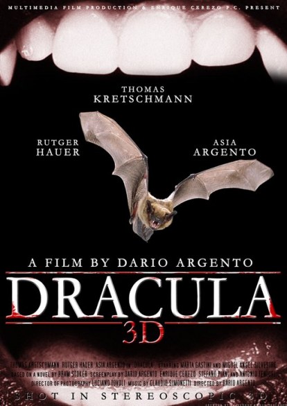 Dracula 3D: nuova locandina e nuove foto del nuovo horror di Dario Argento