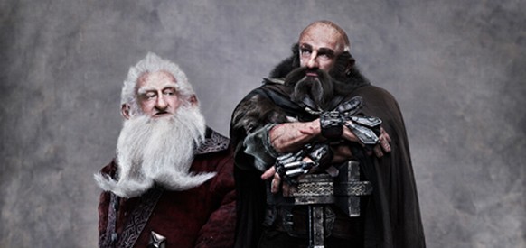 Lo Hobbit di Peter Jackson: ecco la foto dei nani Balin e Dwalin