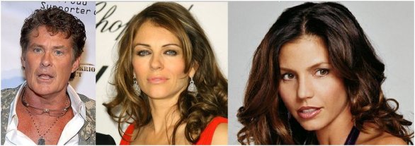 David Hasselhoff pornostar per Sons of Anarchy 4, Elizabeth Hurley in Gossip Girl 5, Charisma Carpenter in Burn notice 5