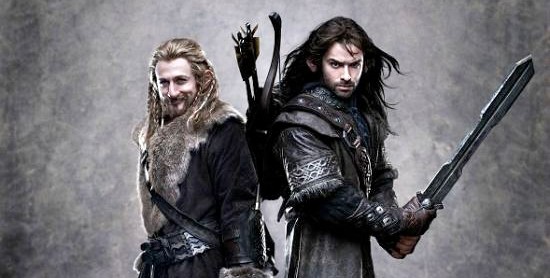 Lo Hobbit di Peter Jackson: i nani Fili e Kili in foto