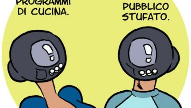 La tv che cucina