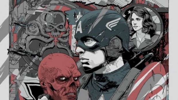 Captain America: Il primo Vendicatore – 5 poster vintage