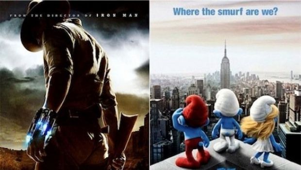 Cowboys and Aliens e I Puffi 3D pareggiano al box office americano
