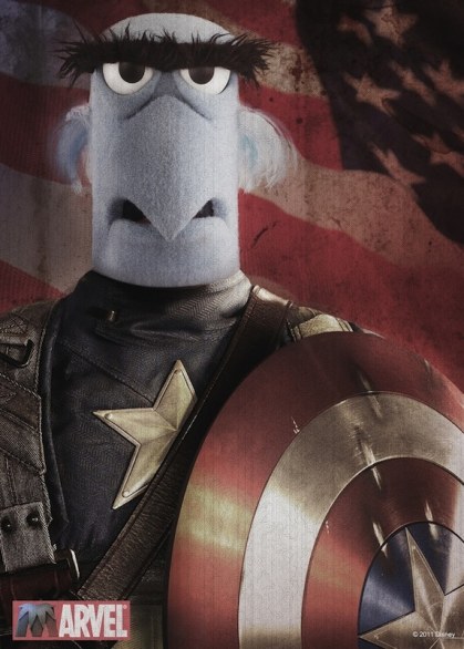 I Muppet: Sam come Capitan America nel nuovo poster