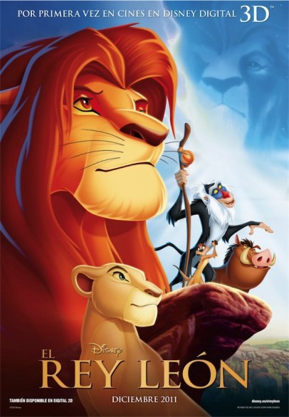 Il Re Leone 3D: primo poster
