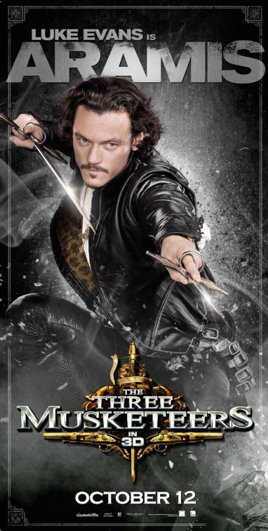 I Tre Moschettieri – una vagonata di character poster