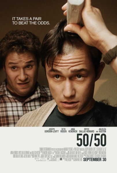 Gordon-Levitt e Seth Rogen protagonisti di 50/50 – ecco il trailer e la locandina