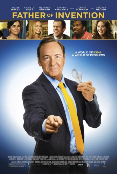 Father of Invention – locandine, foto e trailer per la commedia con Kevin Spacey