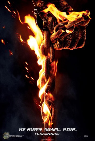 Ghost Rider: Spirit of Vengeance – primo inquietante poster