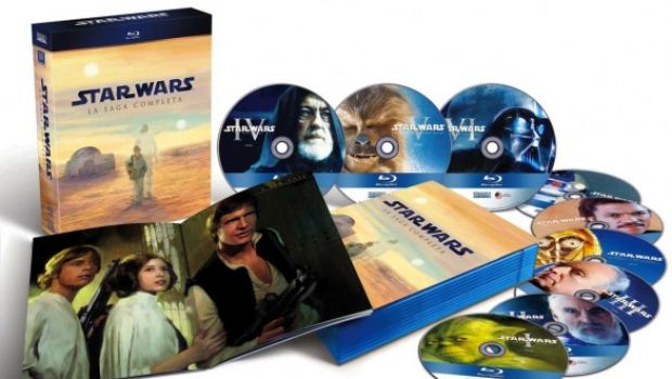 Star Wars: La Saga completa – data d’uscita e immagini dell’edizione in Blu-Ray