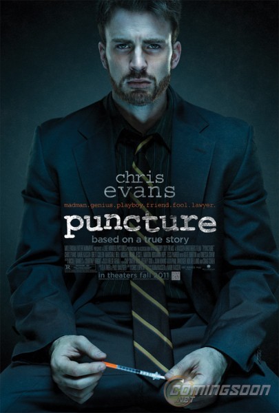 Puncture: poster e trailer per il ritorno in sala di Chris Evans
