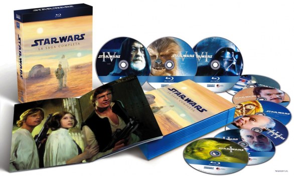 Star Wars: La Saga completa – immagini dell’edizione in Blu-Ray