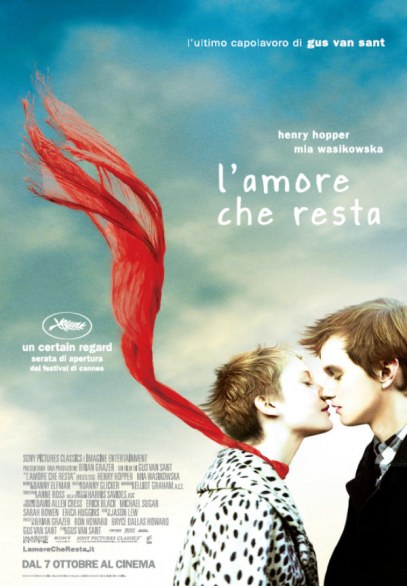 L’amore che resta è il titolo italiano di Restelss di Gus Van Sant. Ecco il poster e le foto