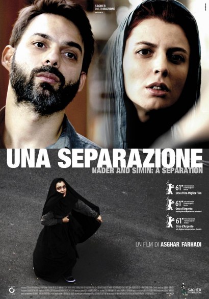 Una Separazione – il trailer italiano, tre clip sottotitolate e una manciata di locandine
