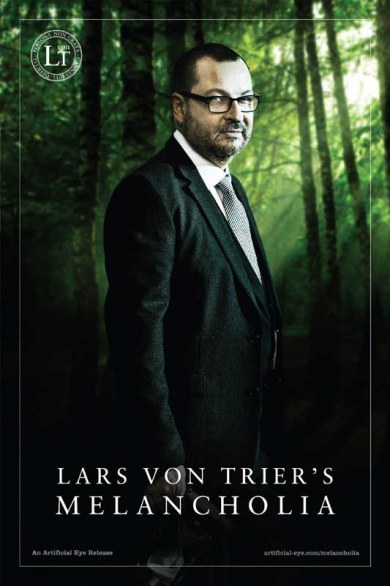 Nuovi character poster per Melancholia, fra cui quello di… Lars Von Trier