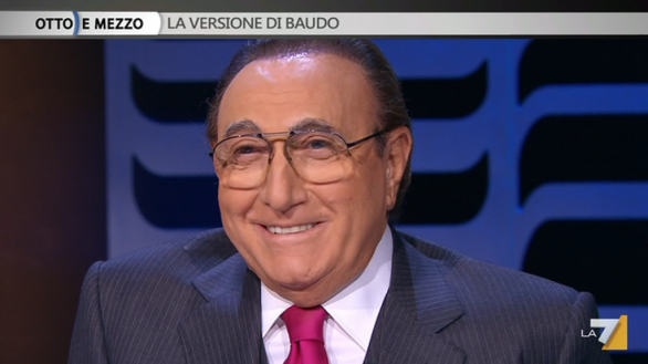 Pippo Baudo a Otto e mezzo: “Salviamo il Paese e la Rai”. Sulla Dandini: “Non volevo Parla con me, un divano non è un format”