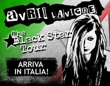 8, 10, 11 settembre 2011: Avril Lavigne a Torino, Roma e Milano per il suo Black Star World Tour – Video