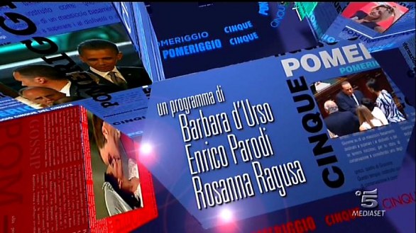 Pomeriggio Cinque – Prima puntata del 12 settembre 2011
