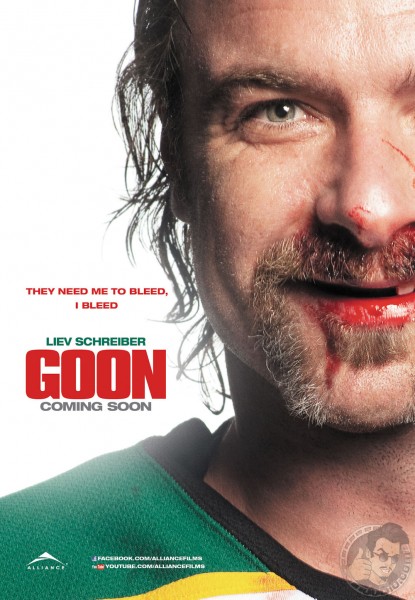 Goon: due nuovi poster con protagonisti Liev Schreibe e Seann William Scott