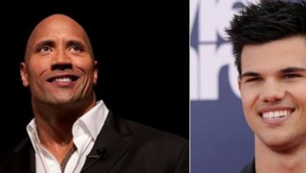 Taylor Lautner e Dwayne Johnson nei panni di Davide e Golia?