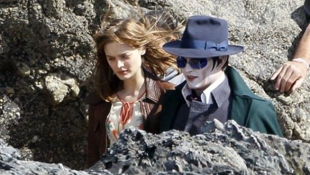Dark Shadows: ecco le prime foto di Johnny Depp sul set del nuovo film di Tim Burton