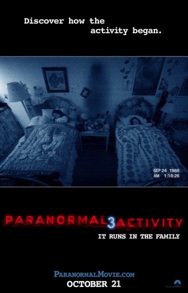Paranormal Activity 3: nuovo poster