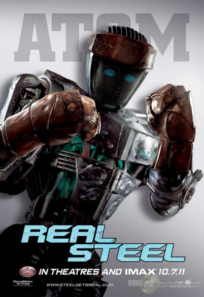 Real Steel: 4 character poster