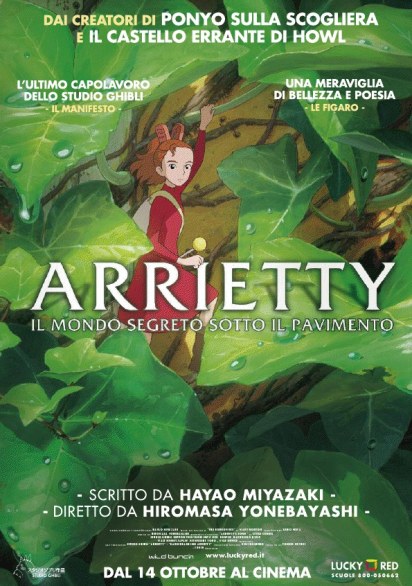 Arietty dello Studio Ghibli: trailer e poster italiano