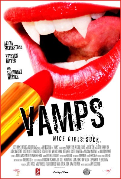 Vamps: primo poster per la commedia/horror della regista di Senti chi Parla
