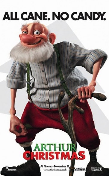 Il Figlio di Babbo Natale – i character poster di Arthur Christmas