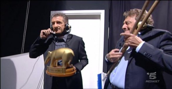 Ezio Greggio ed Enzo Iacchetti a C’è Posta per Te