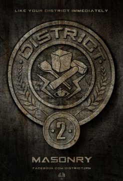 District poster per The Hunger Games