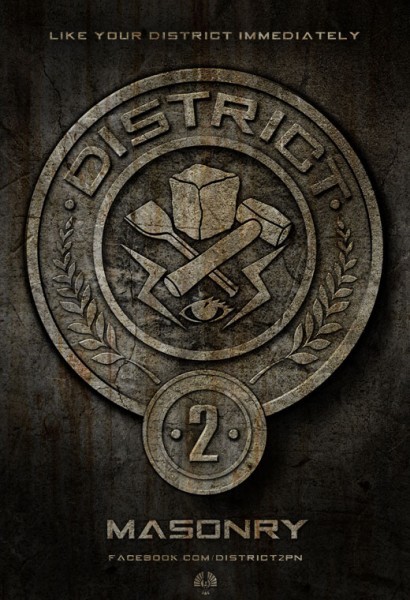 District poster per The Hunger Games