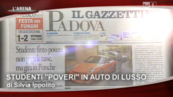 L’Arena di Giletti – domenica 8 ottobre 2011