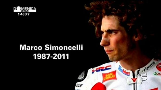 Marco Simoncelli: il ricordo di Quelli che il calcio e il talk di Domenica Cinque