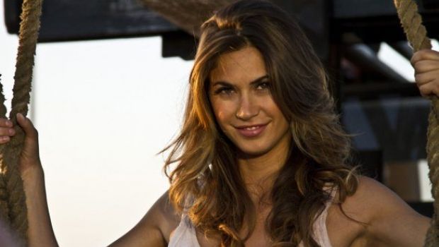 Melissa Satta a Kalispéra con Elena Santarelli