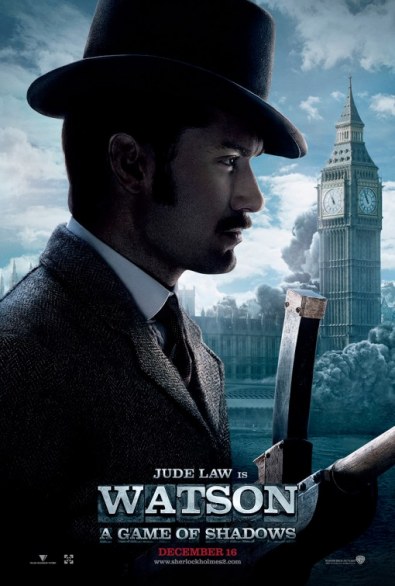Sherlock Holmes – Gioco di Ombre: i nuovi character poster