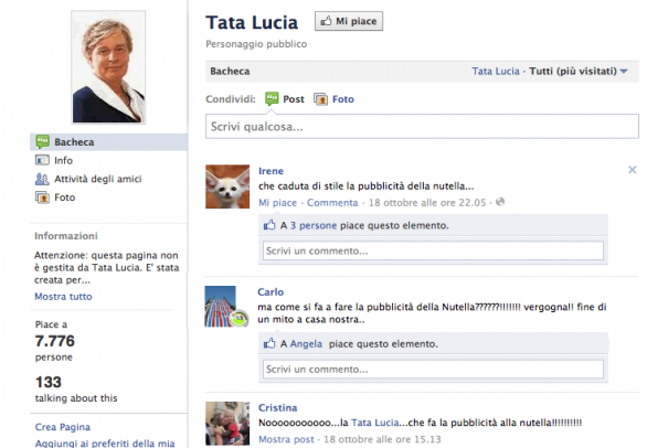 Sos Tata (in svendita): Lucia Rizzi testimonial stroncata da tutti. E da Aldo Grasso