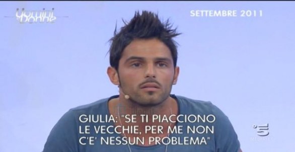Uomini e Donne – Bubi show contro Claudia Montanarini e Tina