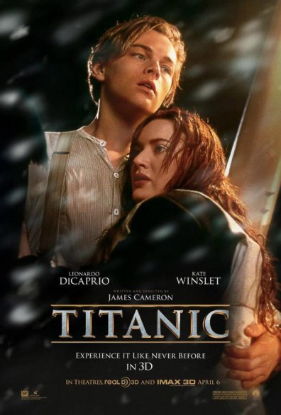 Titanic 3D: primo poster