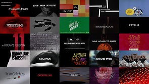 The Title Design of Saul Bass