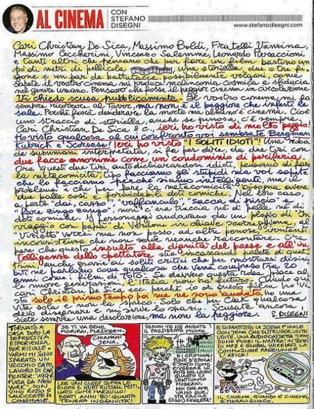 I Soliti Idioti vs. Cinepanettoni – L’opinione di Stefano Disegni