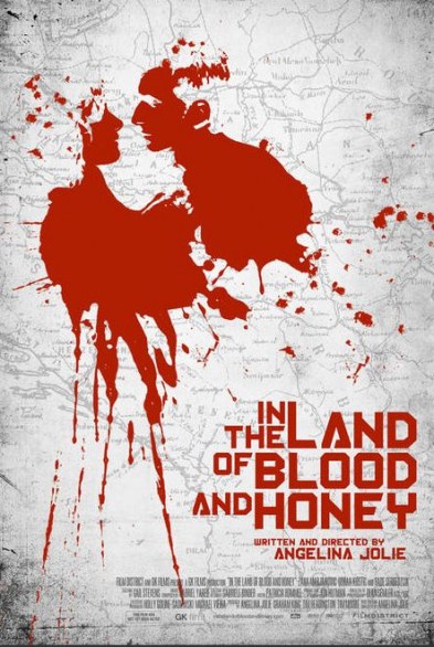 In the Land of Blood and Honey: primo poster